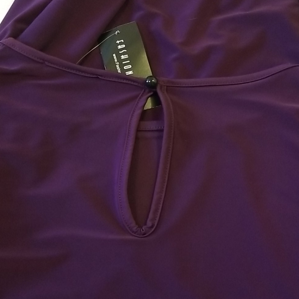 Women's Purple Dress Size Small Fashion Nova NWT - Picture 7 of 8